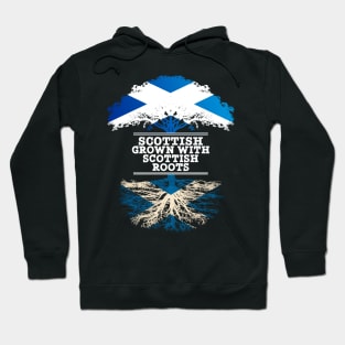 Scottish Grown With Scottish Roots - Gift for Scottish With Roots From Scotland Hoodie